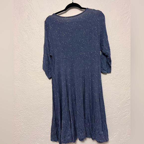 Torrid Mini Super Soft Skater Dress Star Print EUC Size 1 - Picture 5 of 12